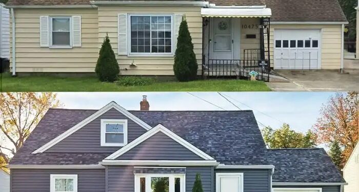 Before And After Siding