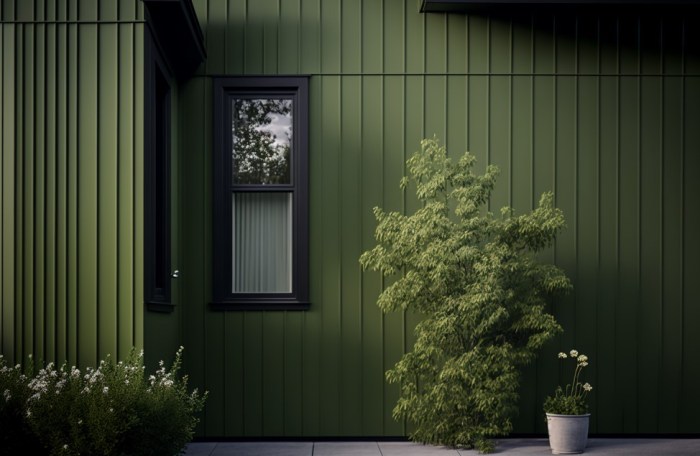 13 Green House Siding Color Ideas